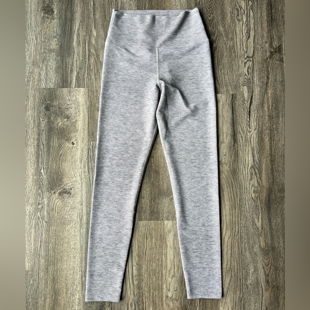 Beach Riot Leggings Gray Ayla Workout Leggings Size Medium High Waisted Slimming